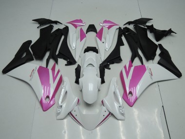 White Pink 11-13 CBR250RR Motorcycle Fairings