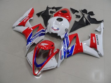 White Red Blue Motul 07-08 CBR600RR Motorcycle Fairings