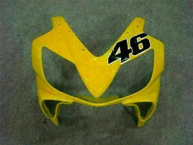 Yellow White 01-03 CBR600 F4i Motorcycle Fairings